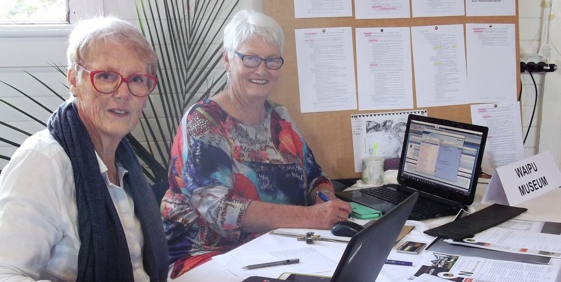 Waipu Museum/Online Shop/Genealogists Donna and Margaret