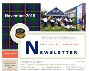 Waipu Scottish Migration Museum/Online Shop/Newsletter Header