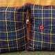Waipu Museum/Online Shop/Waipu Tartan Cushion Cover Red Trim