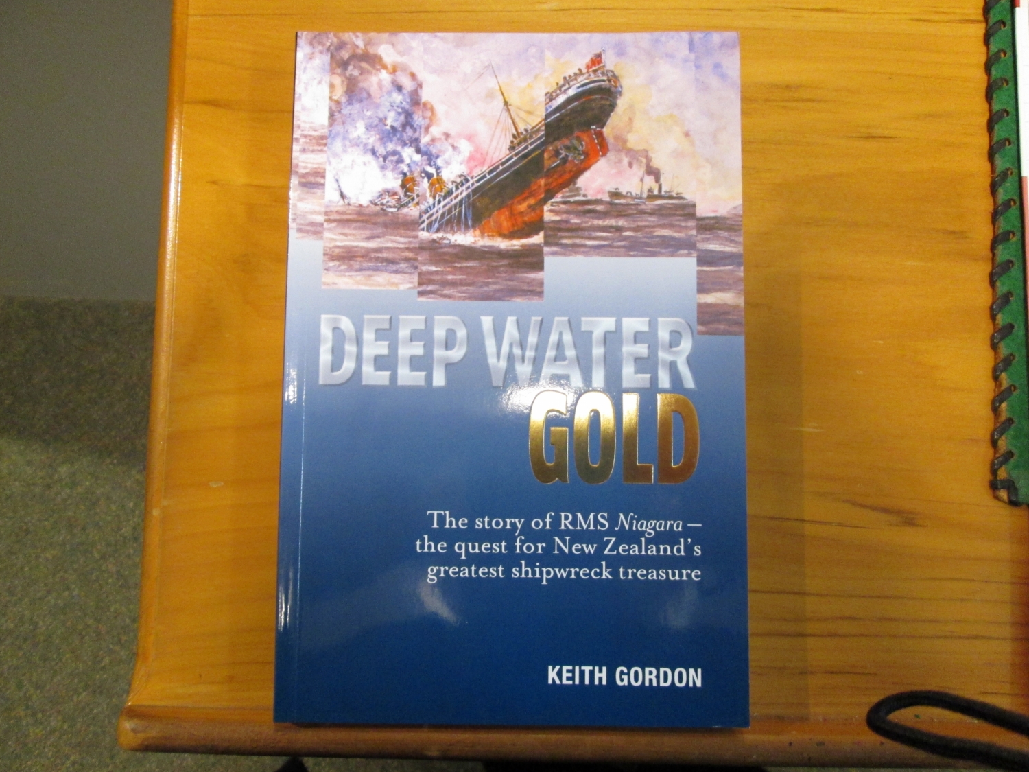 Waipu Museum/Online Shop/Deep Water Gold - Keith Gordon